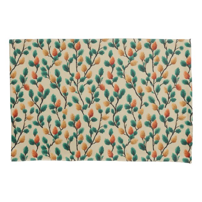 Pinecone Branches Kissenbezug (Vorderseite)