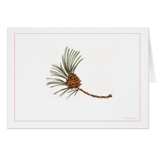 "Pinecone" durch Gerry O'Neill Karte