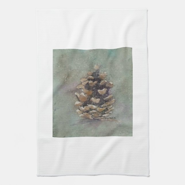 Pinecone Küchen-Geschirrtuch Handtuch (Vertikal)