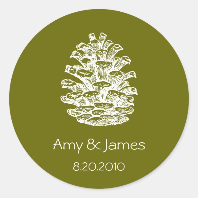 Pinecone Stickers (Vorderseite)
