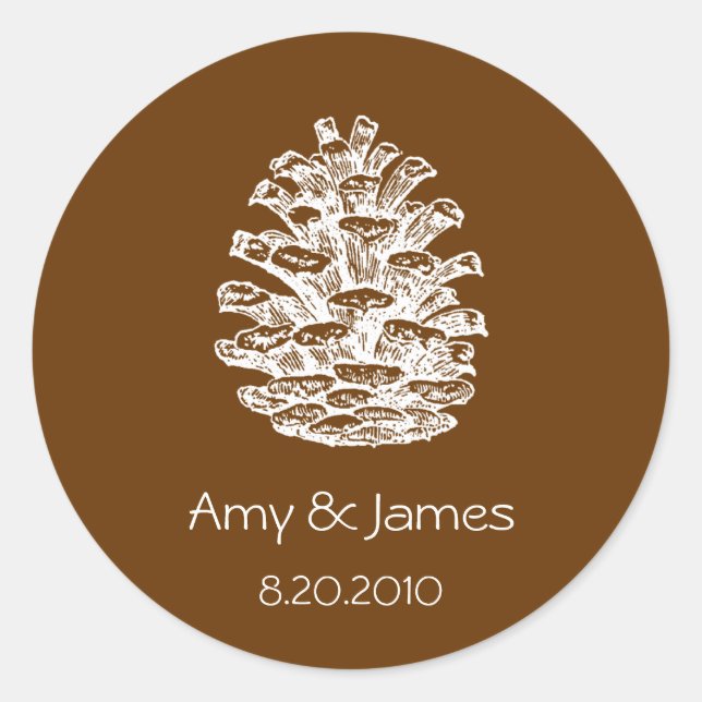 Pinecone Stickers (Vorderseite)