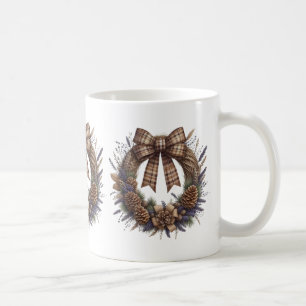 Pinecone Wreath Tasse
