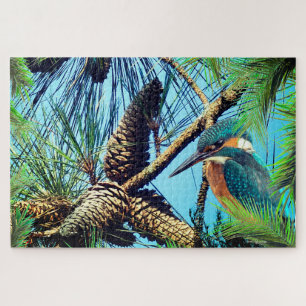 Pinecones Birds Tierart