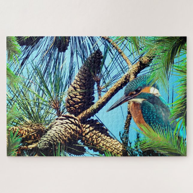 Pinecones Birds Tierart (Horizontal)
