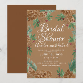 Pinecones Brautparty: Einladung