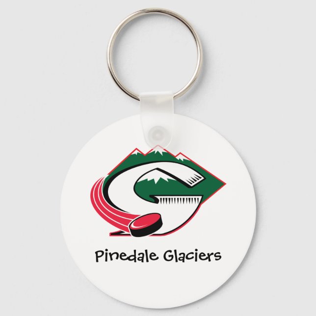 Pinedale Gletscher Schlüsselkette Schlüsselanhänger (Vorderseite)
