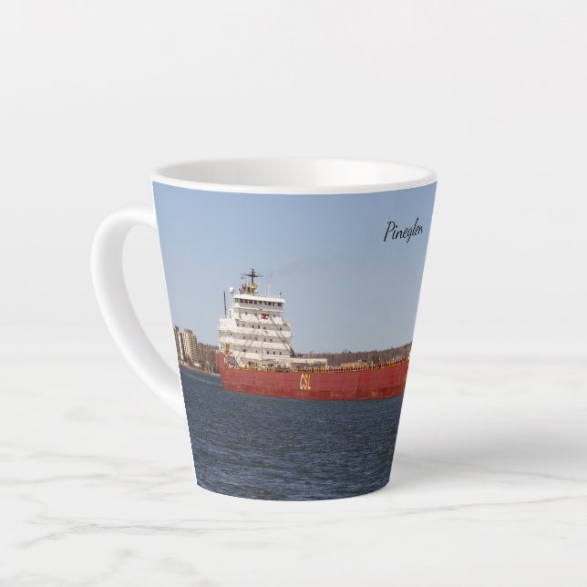 Pineglen latte Tasse (Linke Ecke)