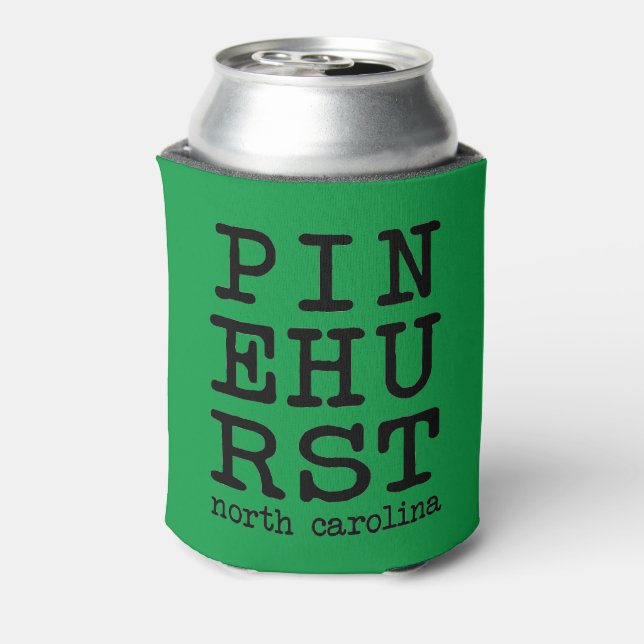 Pinehurst North Carolina Can Cooler Dosenkühler (Kanne Rückseite)