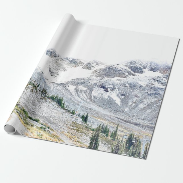 PINENBÄUME IN DER NÄHE VON SCHNEEBERG GESCHENKPAPIER (Ungerollt)