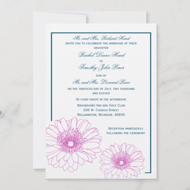 Piner Invite Custom Order Einladung (Vorderseite)