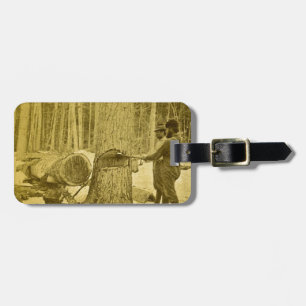 Pineries von Brüdern Saginaw MI Michigans Gepäckanhänger