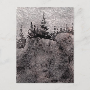 "Pines on Peak" Landstraßen Postkarte