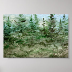 Pinescape Mini-Poster Poster
