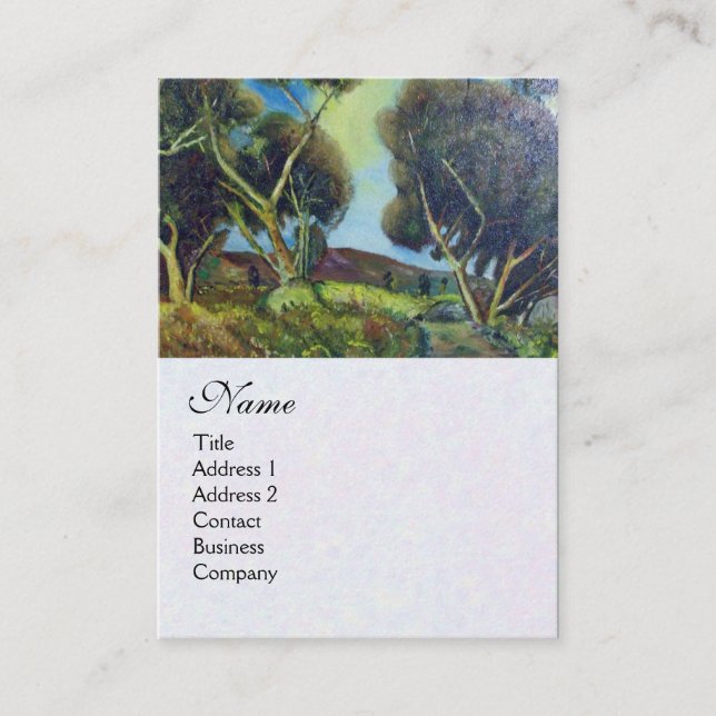 PINEWOOD IN DER Toskana Visitenkarte (Vorderseite)