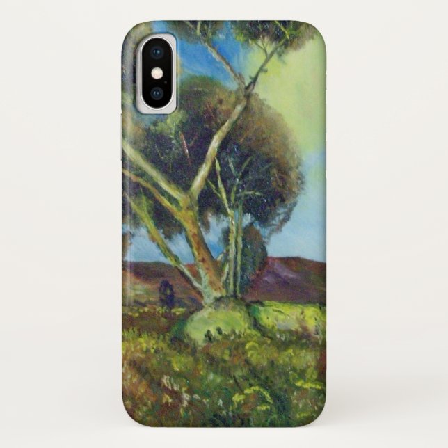 PINEWOOD IN DER TUSKANISCHEN Landschaft Case-Mate iPhone Hülle (Rückseite)