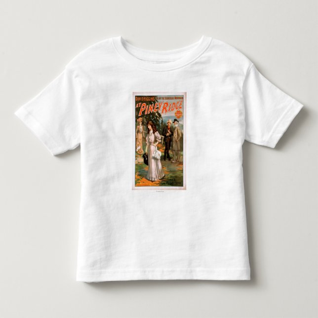 Piney Ridge "Idyl der Tennessee-Berge " Kleinkind T-shirt (Vorderseite)