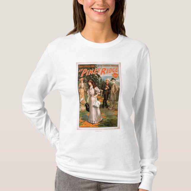 Piney Ridge "Idyl der Tennessee-Berge " T-Shirt (Vorderseite)