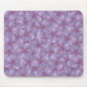 Pineywood Geranium Nahtloses Muster Mousepad