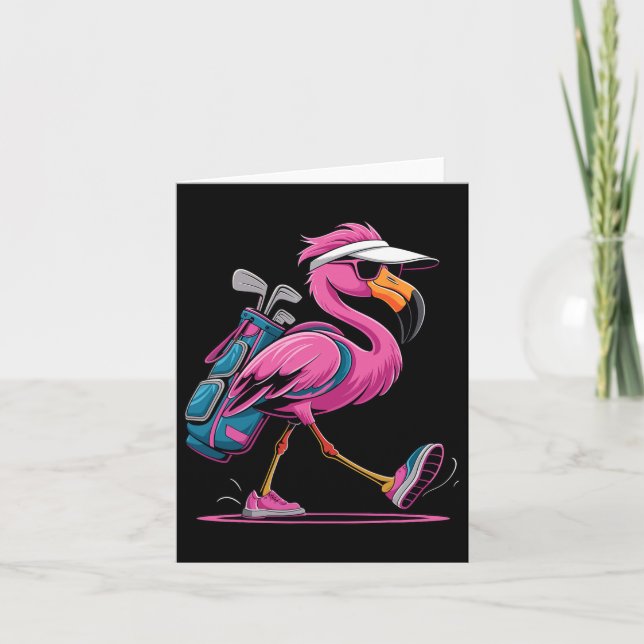 Ping Flamingo Golf Sungles Damen Men Golf L Karte (Vorderseite)