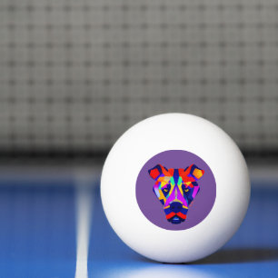 Ping Pong Alexander's Dog violet balle de ping-pong 3 étoile