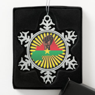 Ping Pong Ball Schneeflocken Zinn-Ornament