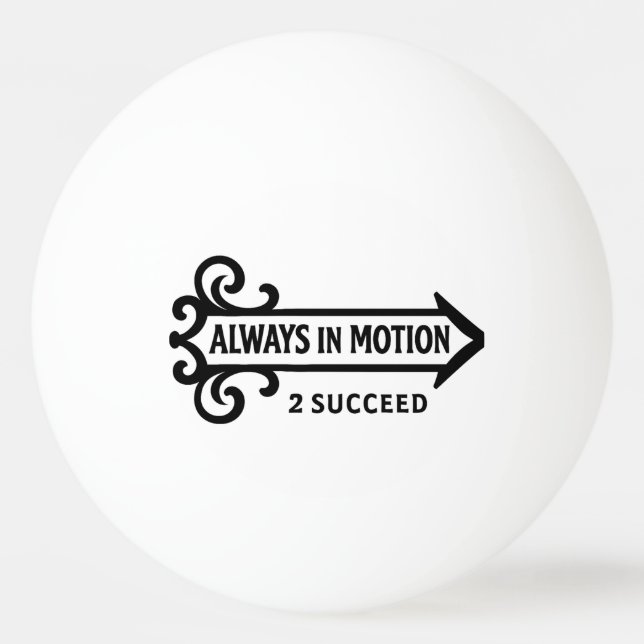Ping Pong Ball Tischtennisball (Vorderseite)