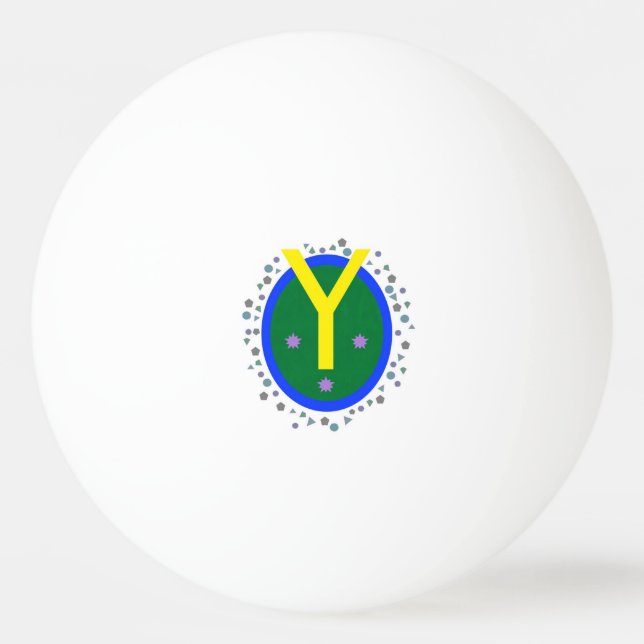 Ping Pong Ball Tischtennisball (Vorderseite)