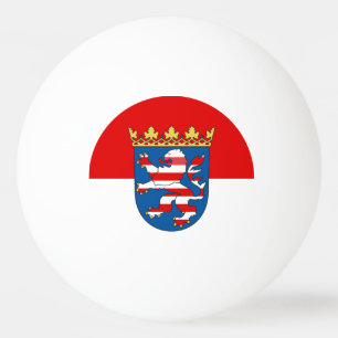 Ping Pong Balle de ping-pong drapeau de Hesse