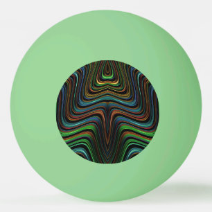 Ping Pong Balle de ping-pong une étoile, blanche luminescent