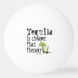 PING PONG BALLS - TEQUILA, CHEAPER ALS THERAPIE TISCHTENNISBALL