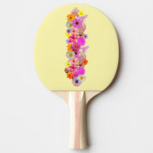 Bouquet de champion Raquette de ping-pong