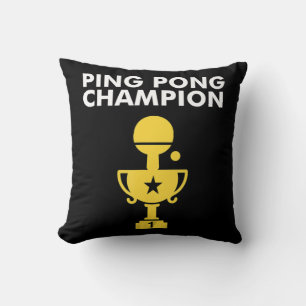 Ping Pong Champion für Tischtennis Champions Kissen
