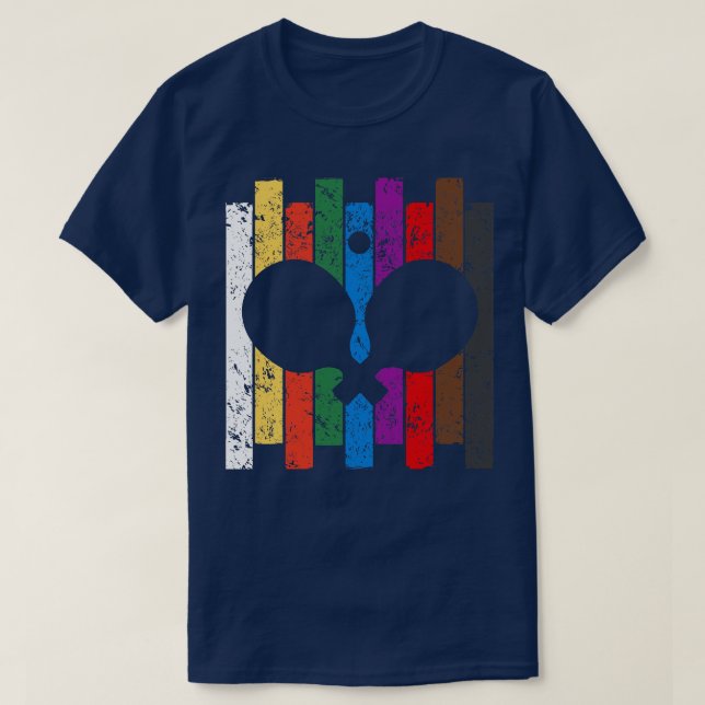 Ping Pong Colors T-Shirt (Design vorne)