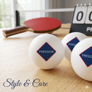 Ping Pong Conception de balle de ping-pong personnalisée ave