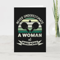 Ping Pong Funny Tischtennisfrau Mama Geschenke