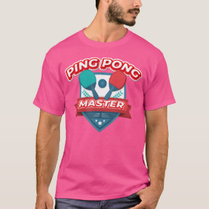 Ping Pong Master Table Tennis T-Shirt