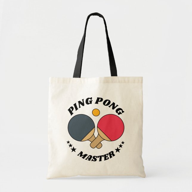 Ping Pong Master - Tischtennis Lover ist für Sie m Tragetasche (Vorne)
