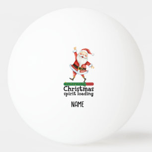 Ping Pong Merry Weihnachten Weihnachtsmann Ping Po Tischtennisball
