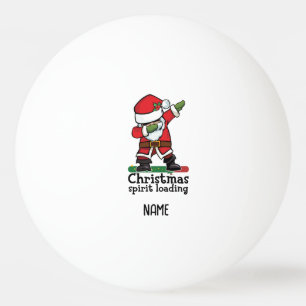 Ping Pong Merry Weihnachten Weihnachtsmann Ping Po Tischtennisball
