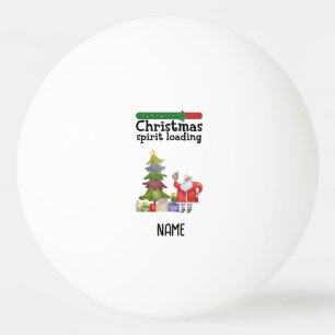 Ping Pong Merry Weihnachten Weihnachtsmann Ping Po Tischtennisball