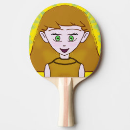 Ping Pong Paddle, Full Print Back Ping Pong Paddle Tischtennis Schläger