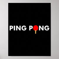 Ping Pong Paddle für Tischtennis
