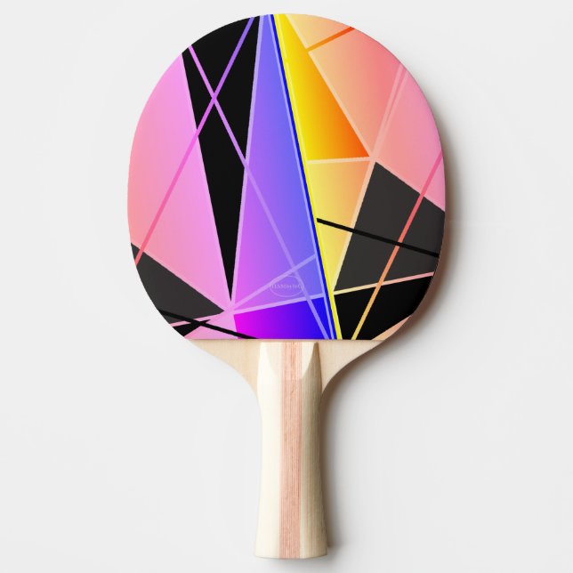 Ping-Pong Paddle - Futuristic by HAMbyWG Tischtennis Schläger (Vorderseite)