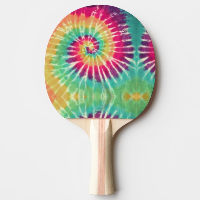 Ping-Pong Paddle - Gefärbte Krawatte - HAMbyWG Tischtennis Schläger (Vorderseite)