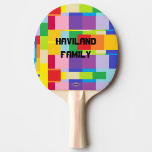 Ping-Pong Paddle - Mehrfarbenanpassung HAMbyWG Tischtennis Schläger