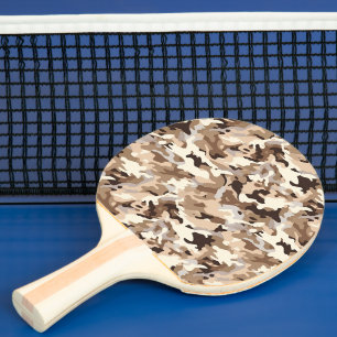 Ping Pong Paddle Militär Camouflage Print Tischtennis Schläger