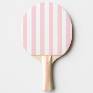 Ping Pong Paddle Pink & White Strip Tischtennis Schläger