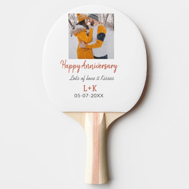 Ping Pong Paddle Tischtennis Schläger (Vorderseite)