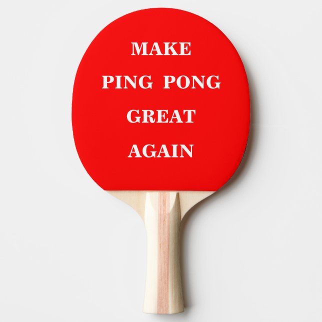 Ping Pong Paddles wieder großartig machen Tischtennis Schläger (Vorderseite)