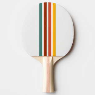 Ping Pong Raquette de ping-pong à rayures rétro Athletic